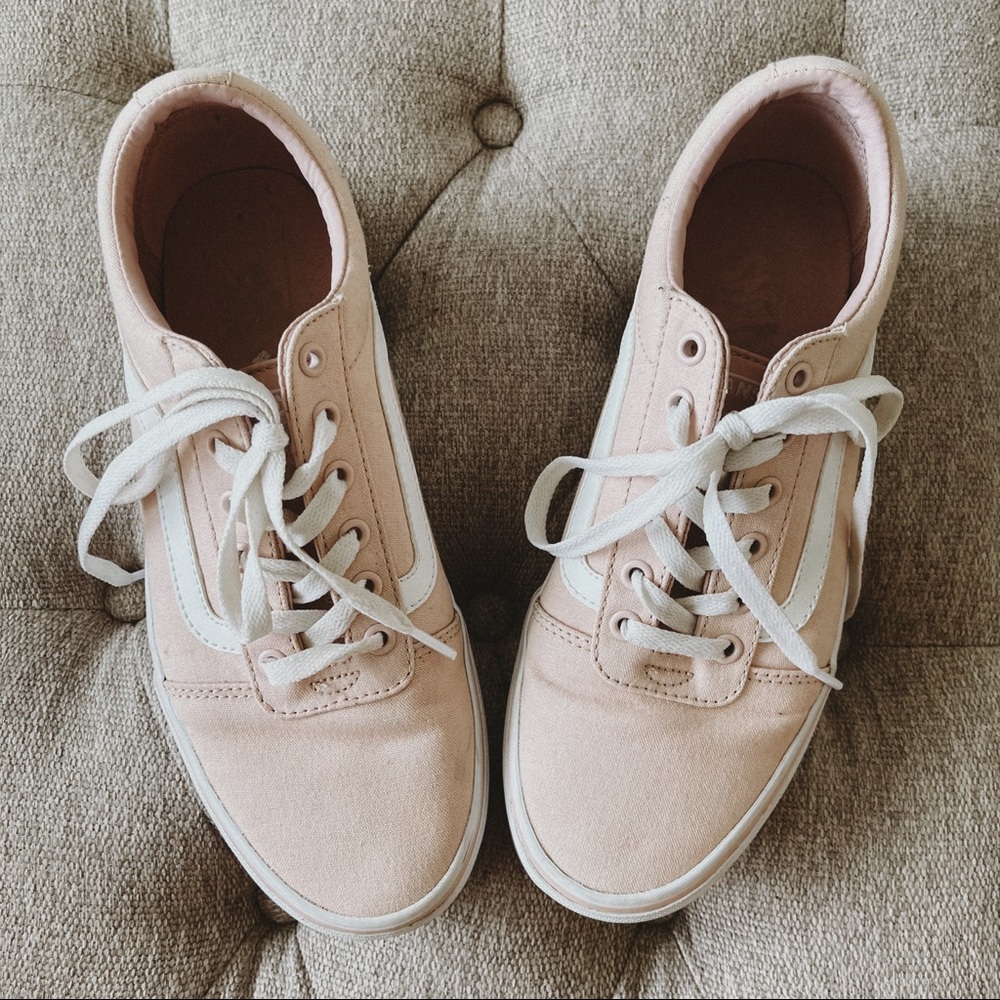 Light pink vans